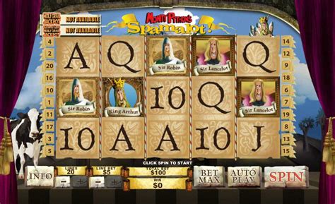 monty python spamalot slot review